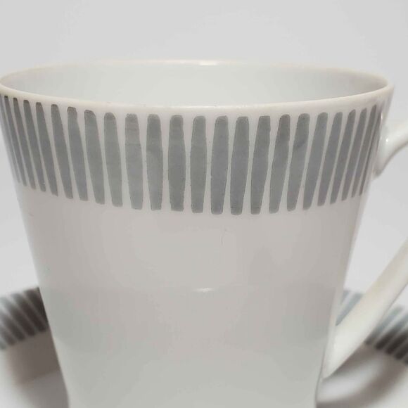 Upsala Ekeby Demitasse (Small) Cup and Saucer Sweden Vintage - Picture 2 of 8